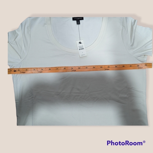 NWT Talbot's Quarter Sleeve Top - Picture 9 of 14